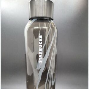 Starbucks Smokey Gray Marble Wave Glass h20 Bottle Limited
Released 2022. New